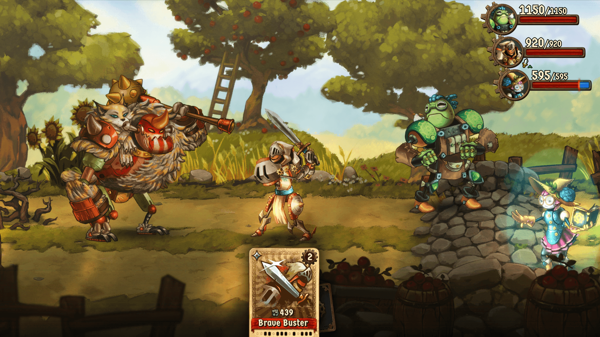 Picture Of SteamWorld Quest: Hand Of Gilgamech 3 4