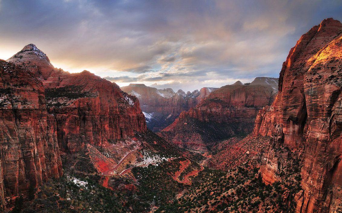 Zion National Park Wallpaper by =hquer. Beautiful