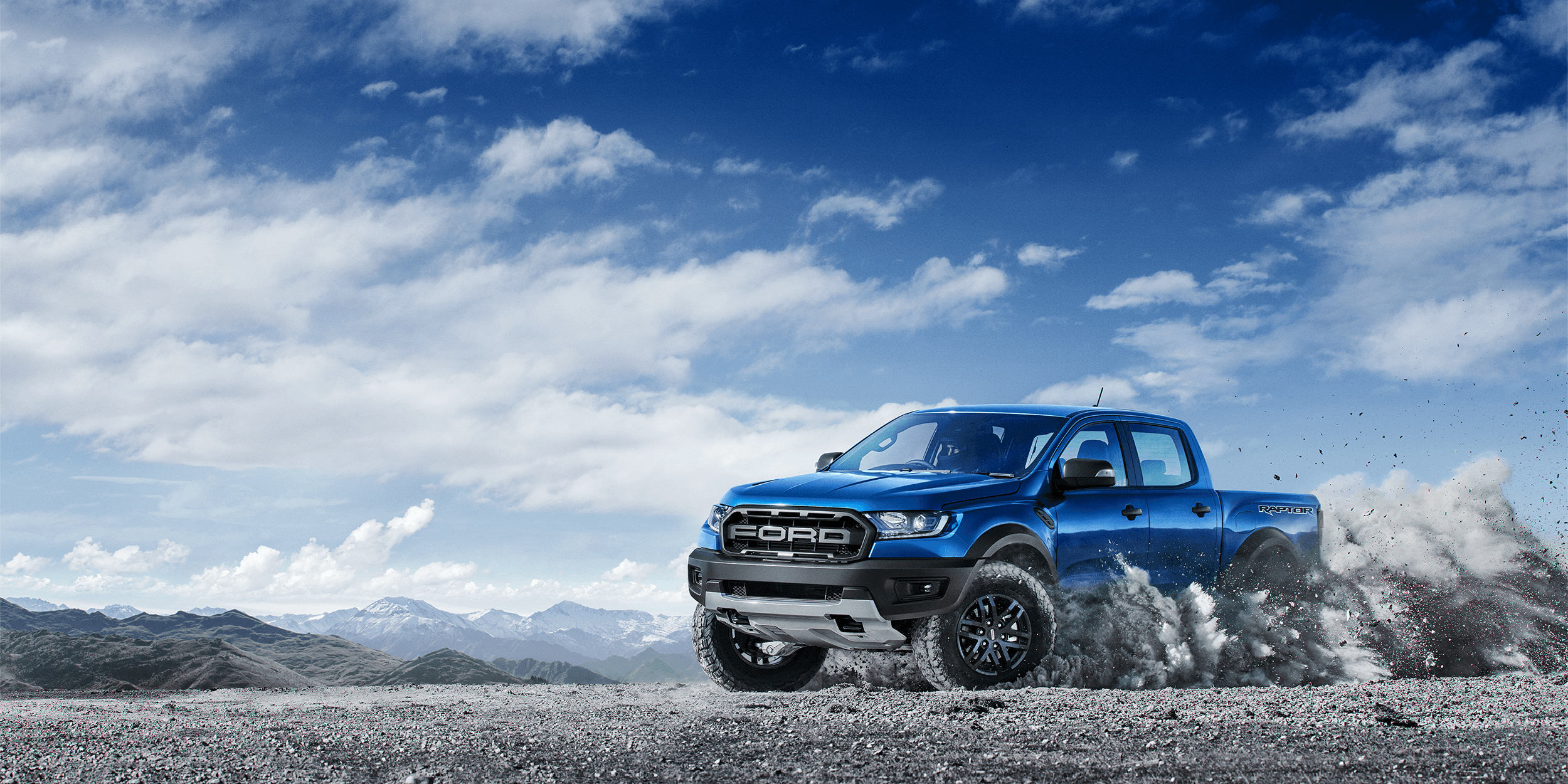 Blue Ford Raptor Wallpaper