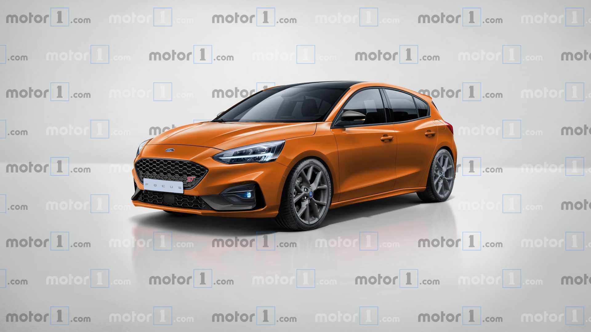 Ford Focus ST Puts On Production Clothes In Digital World