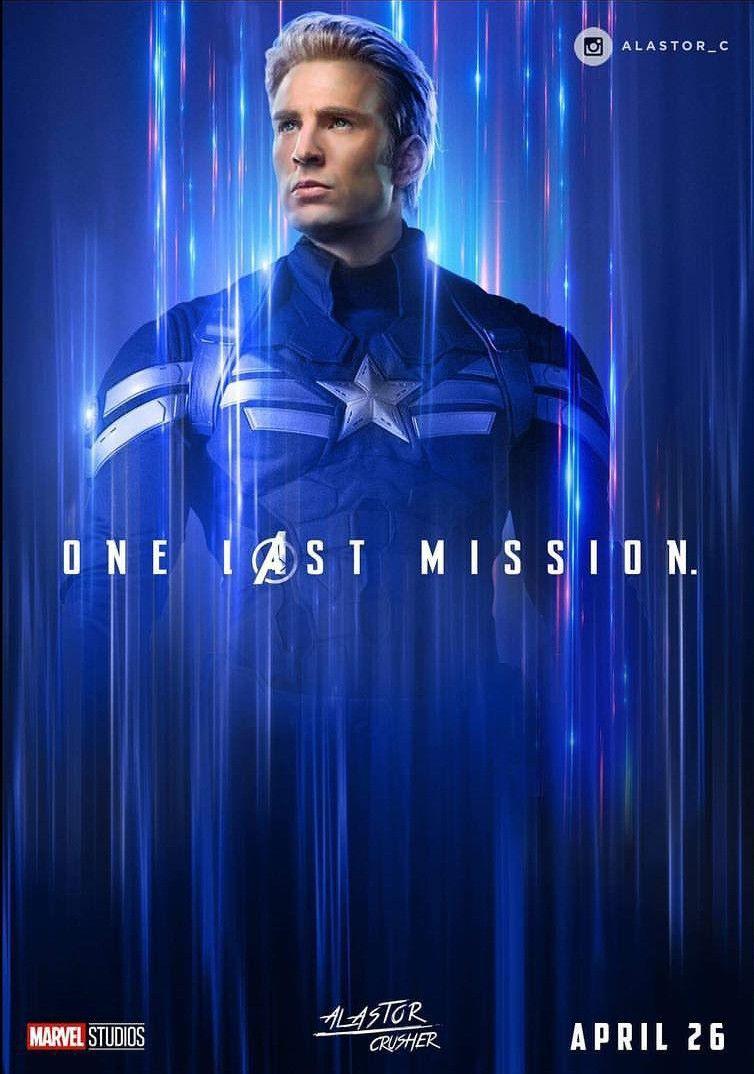 Captain America • Avengers Endgame fan art. The Avengers