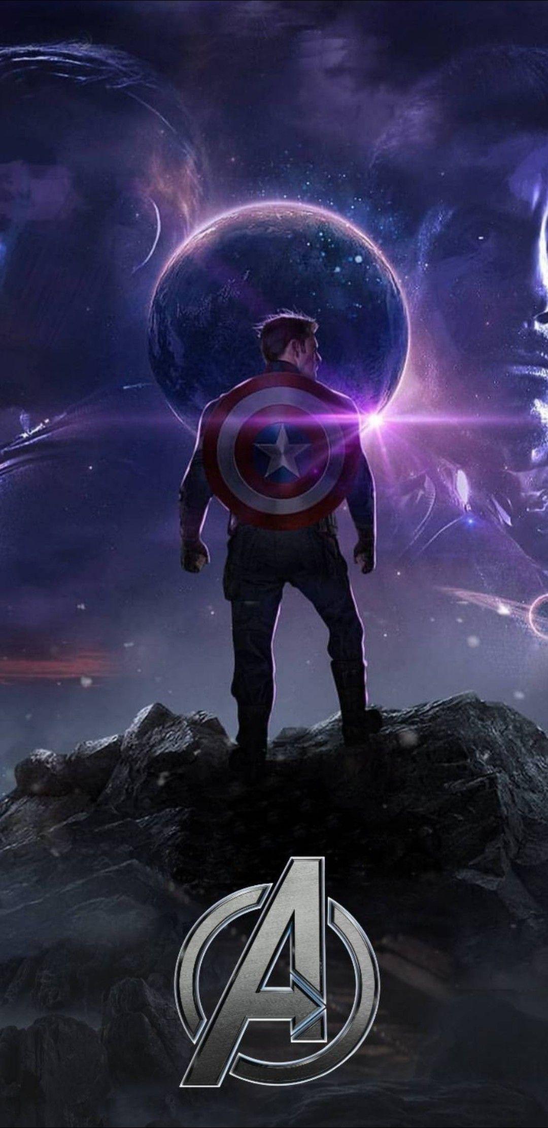 Avengers Captain America Endgame wallpaper. Marvel™. Marvel heroes