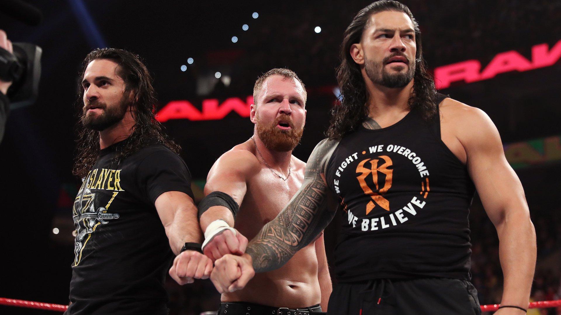 Roman Reigns, Seth Rollins and Dean Ambrose reunite as The Shield