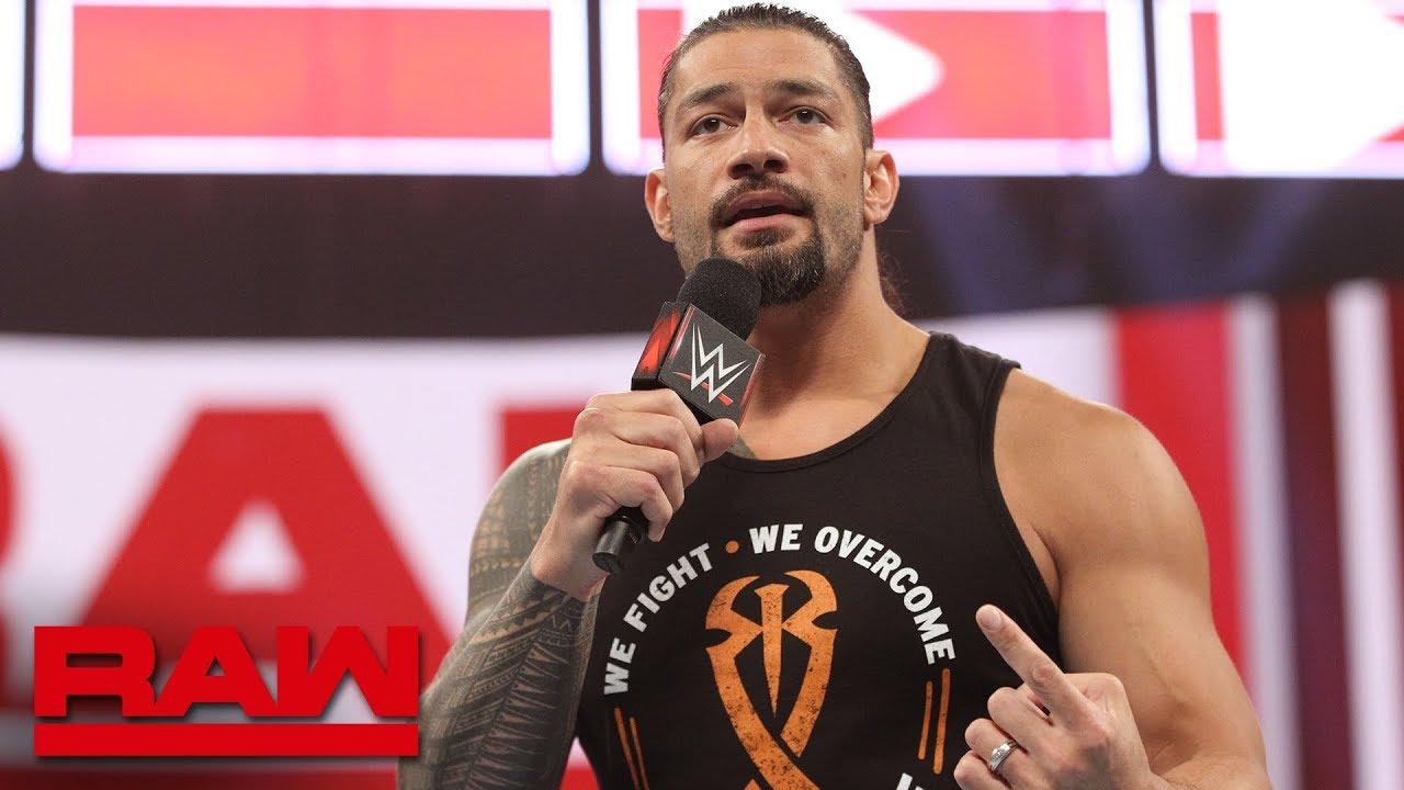Roman Reigns Makes Big Announcement On WWE RAW Tonight Inc