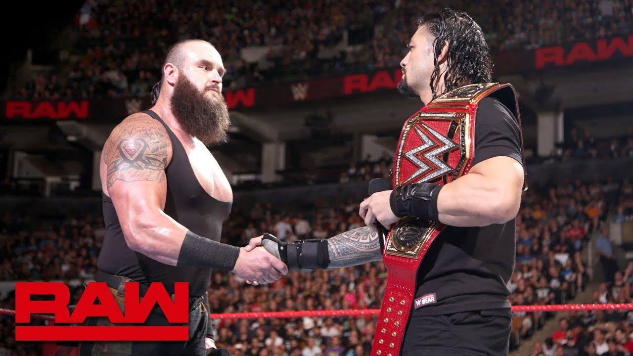 Roman Reigns and Braun Strowman to battle inside Hell in a Cell: Raw
