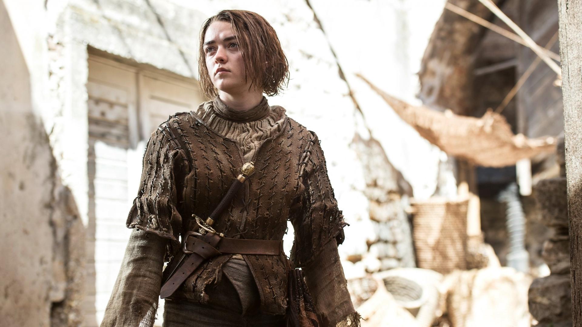 Game of Thrones afbeeldingen Arya Stark HD achtergrond