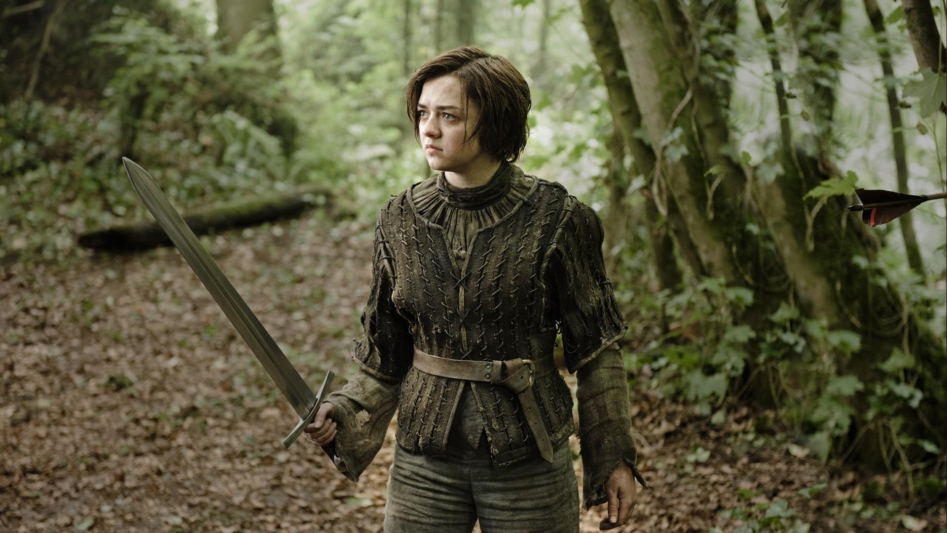 Maisie Williams Game Of Thrones Season 4 HD Wallpaper, Background Image