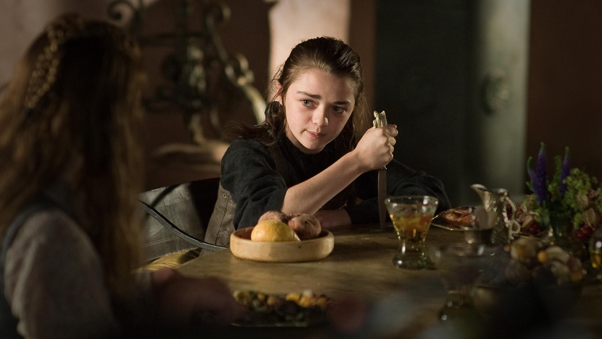 Game of Thrones, TV Series, Arya Stark, Maisie Williams, House Stark