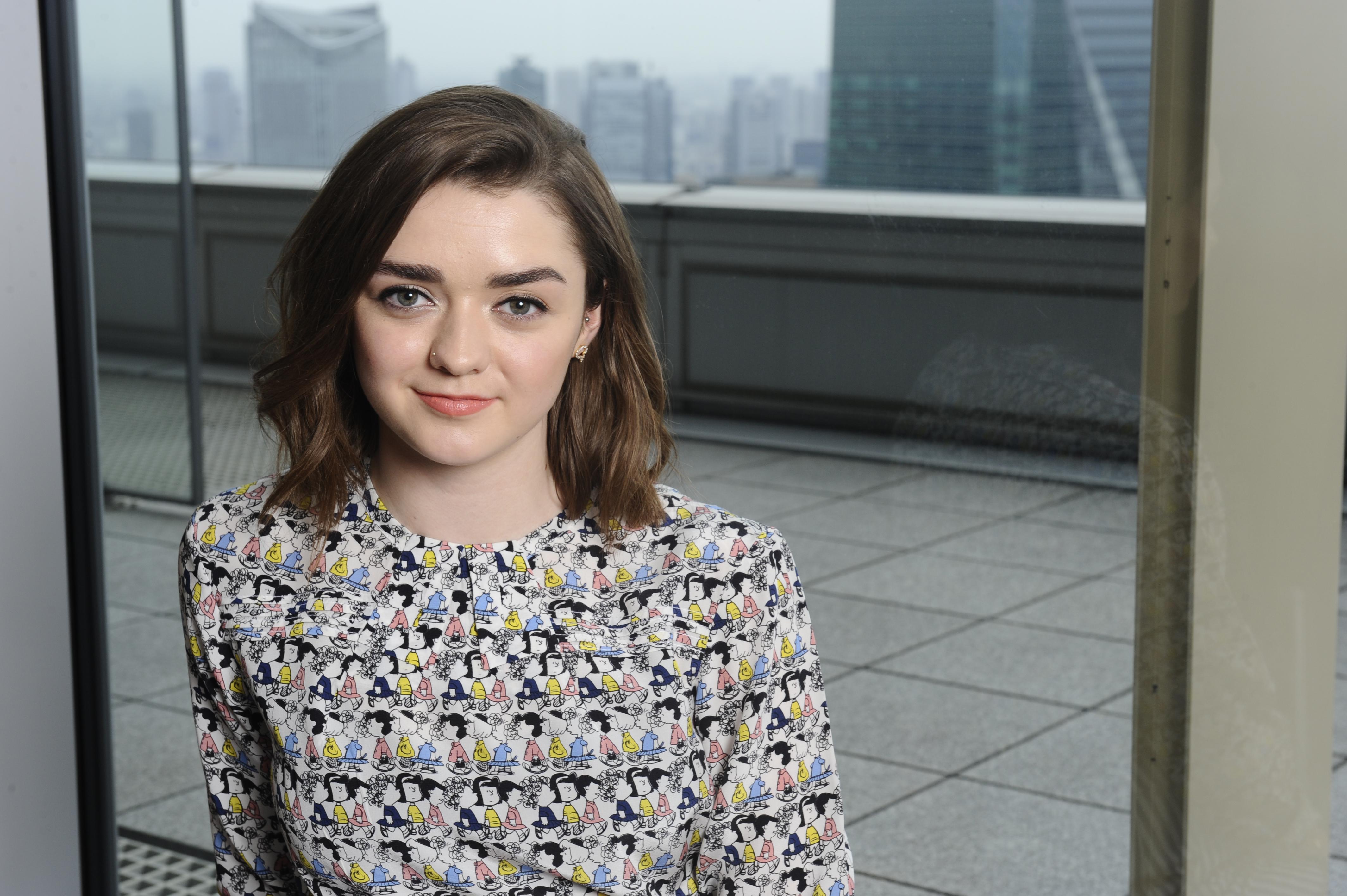 Wallpaper Maisie Williams, HD, 4K, 2017, Celebrities