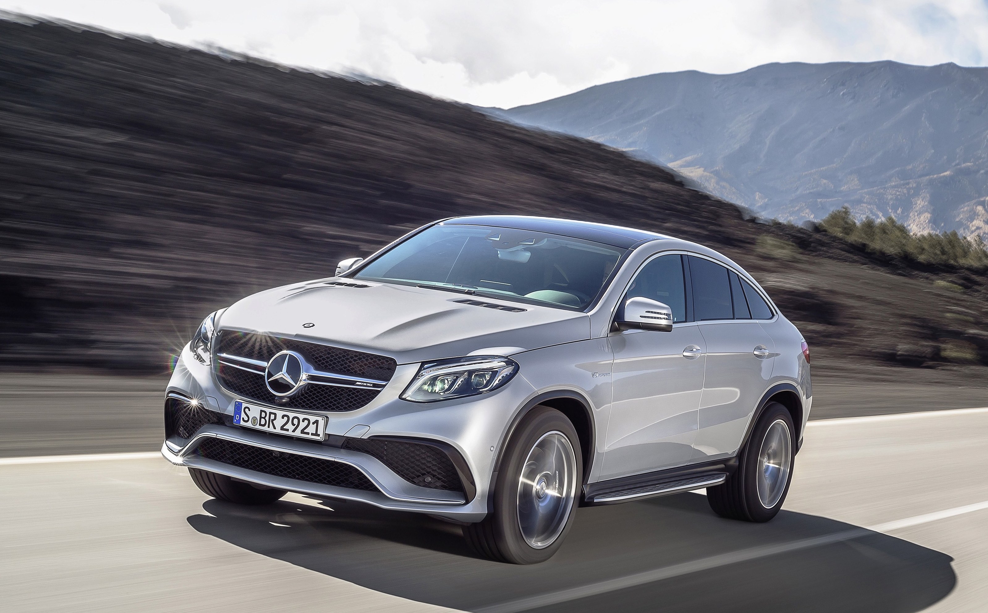 Mercedes Benz GLE Coupe iPhone Wallpaper