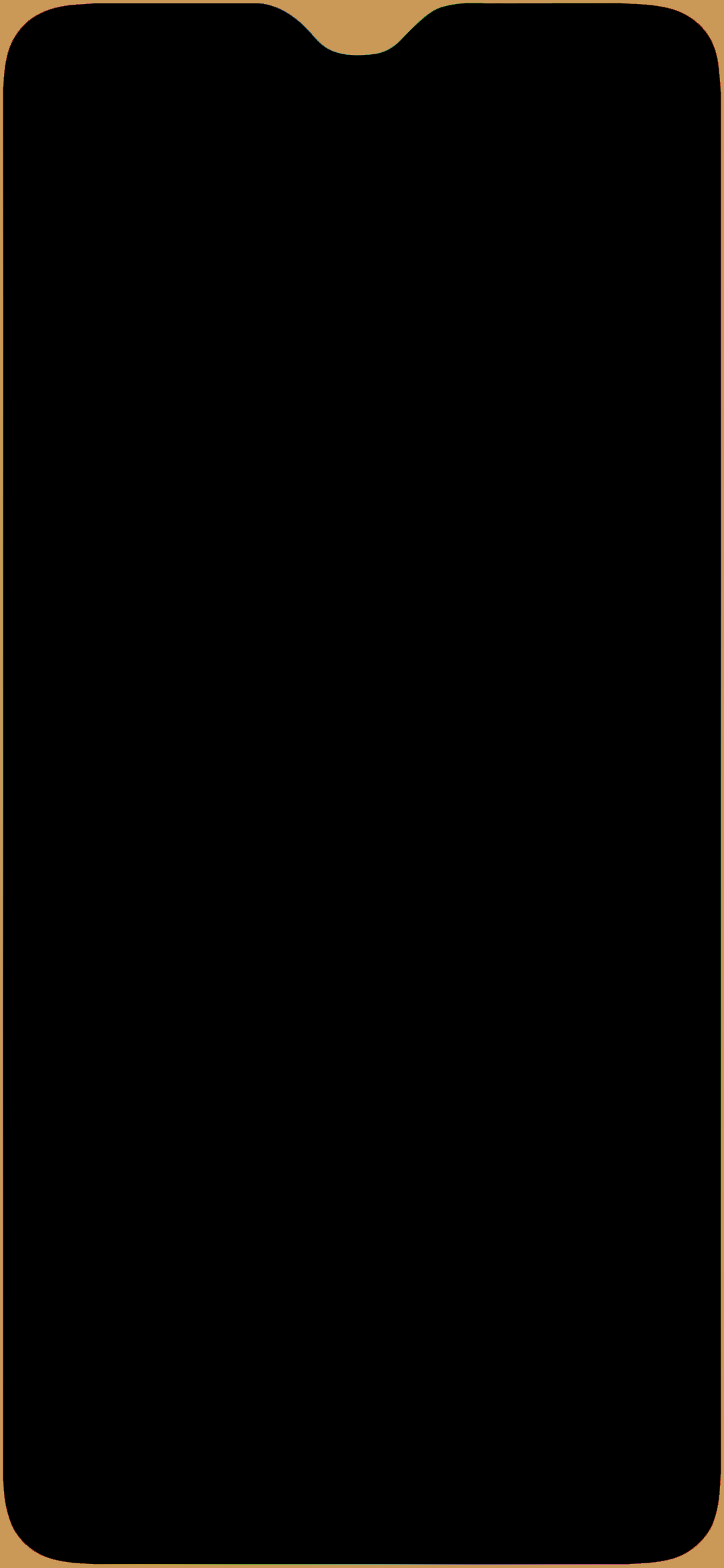 Oneplus 6t static Border wallpaper