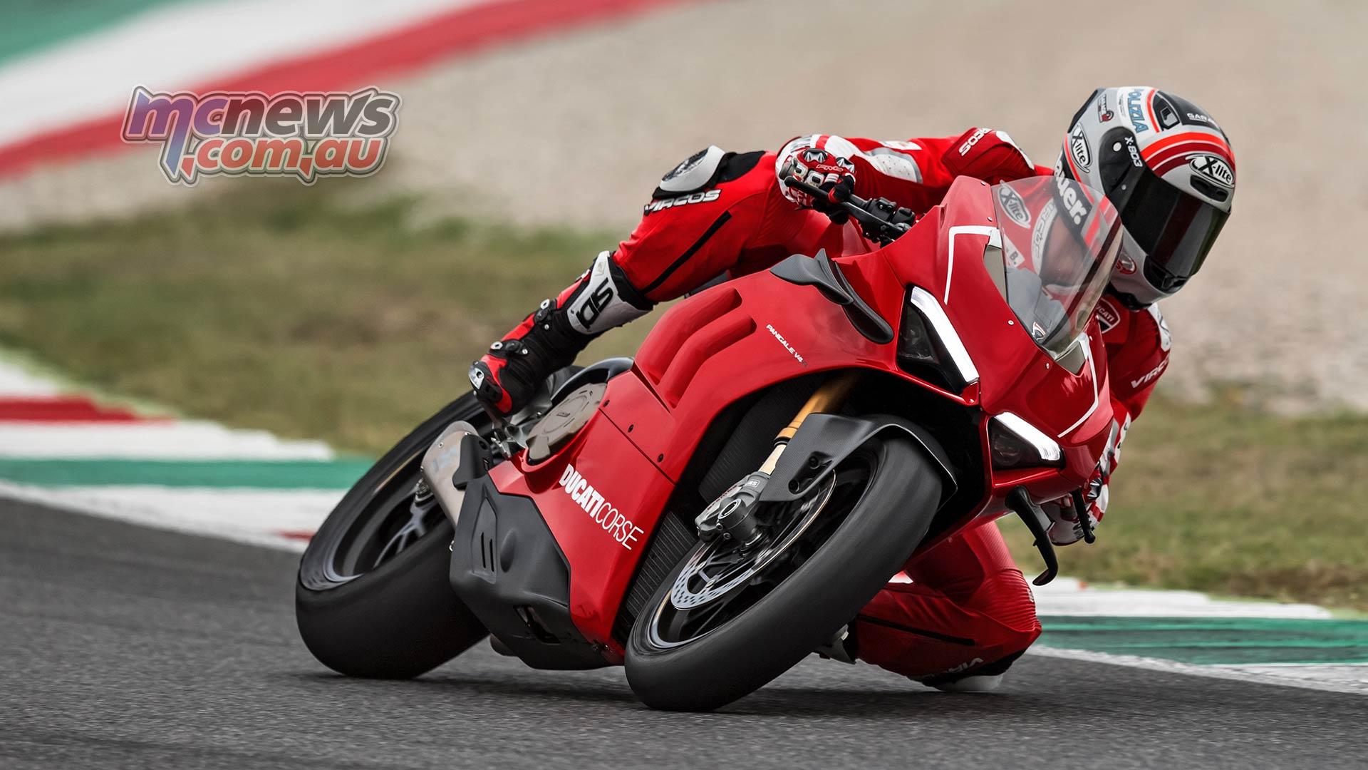 Ducati Panigale V4 Rcc racer. More tech details