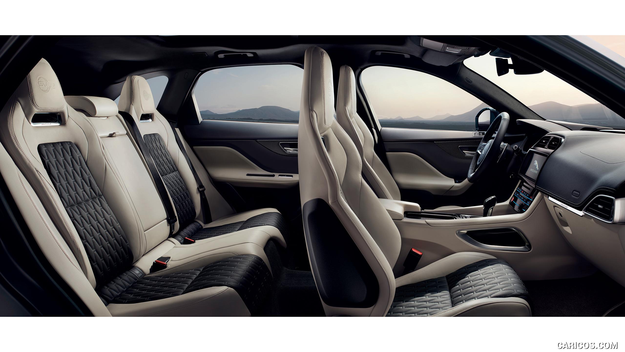 Jaguar F PACE SVR, Seats. HD Wallpaper