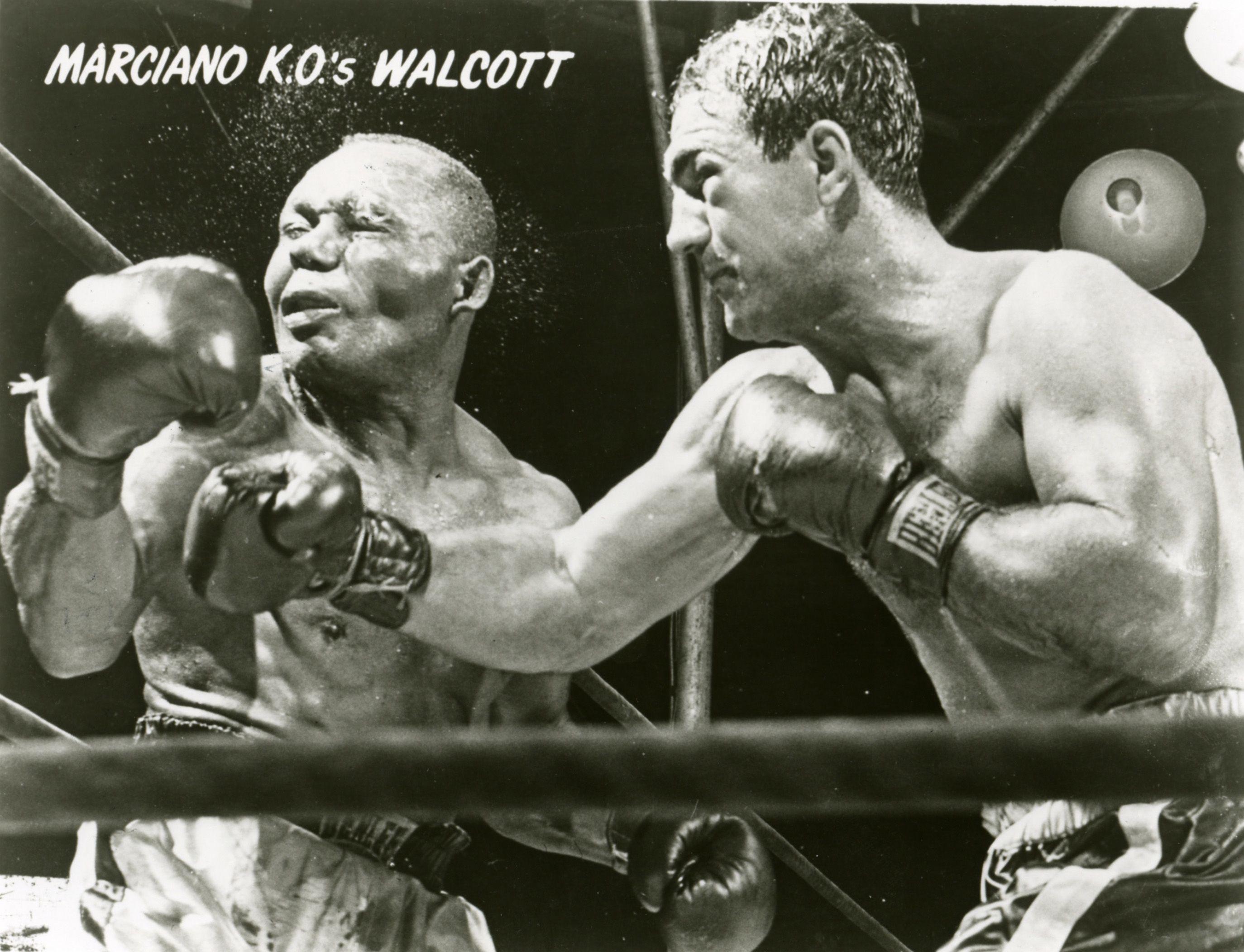 Rocky Marciano Vs. Jersey Joe Walcott I. 9 23 1952 Heavyweight