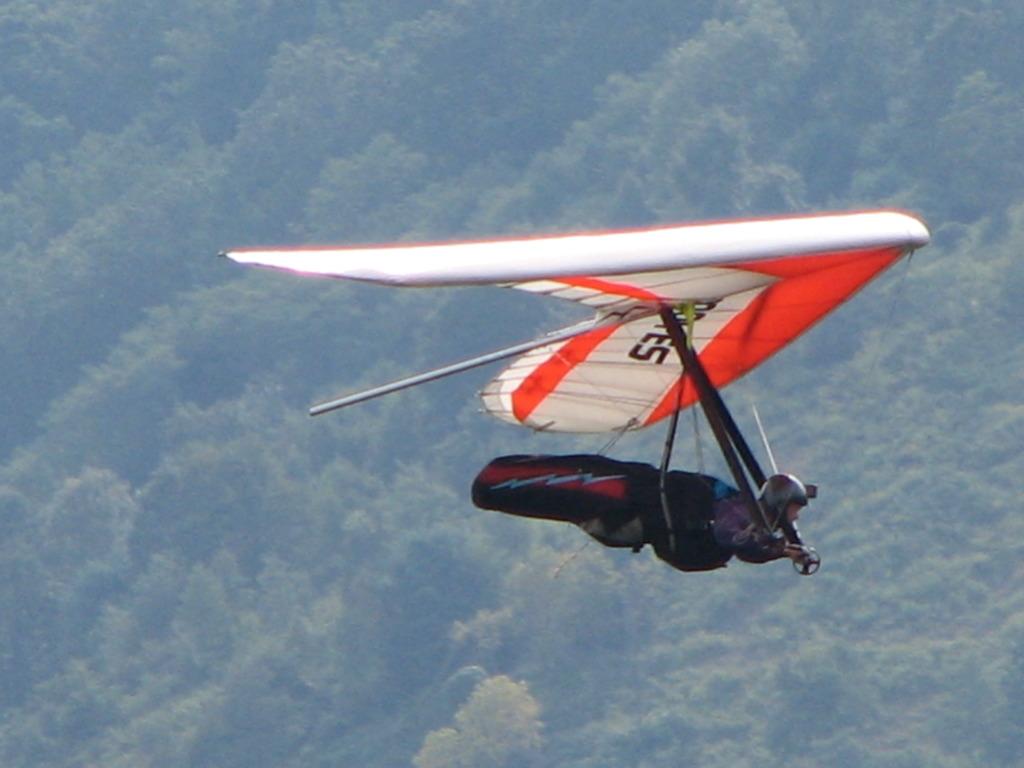 Take a Flying Leap! (In a Hang glider) Western Royal Sun