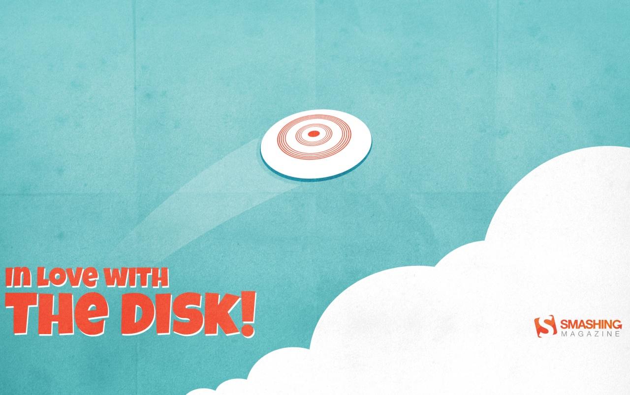 Frisbee disk wallpaper. Frisbee disk