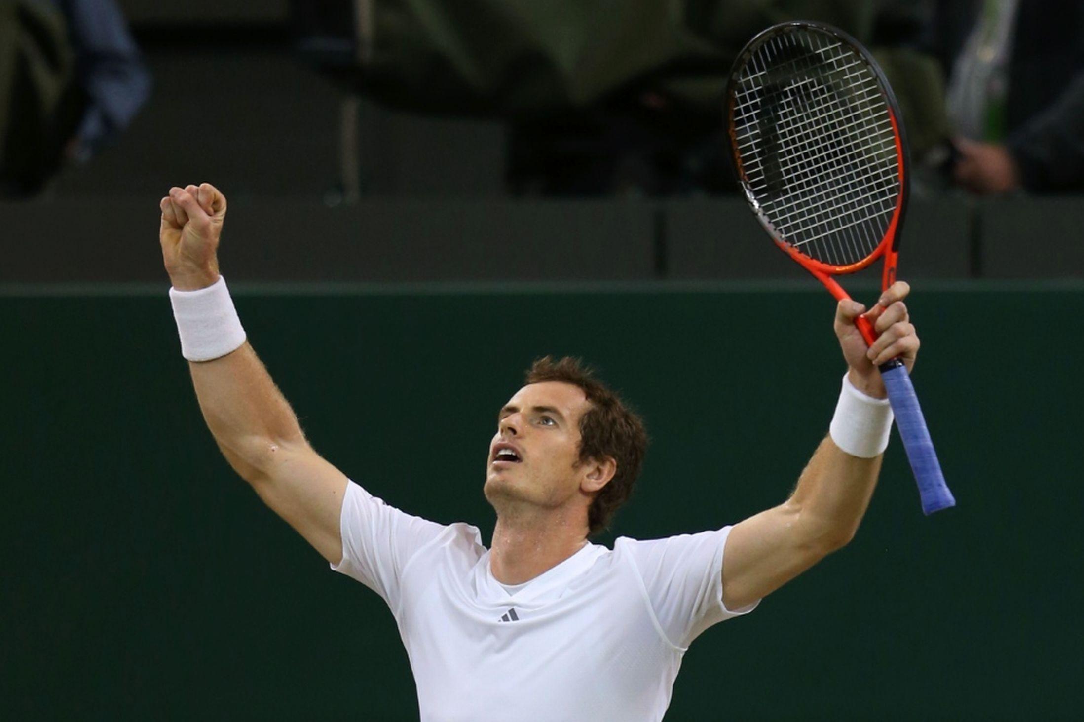 Andy Murray 2013 Wimbledon Final. High Definition Wallpaper