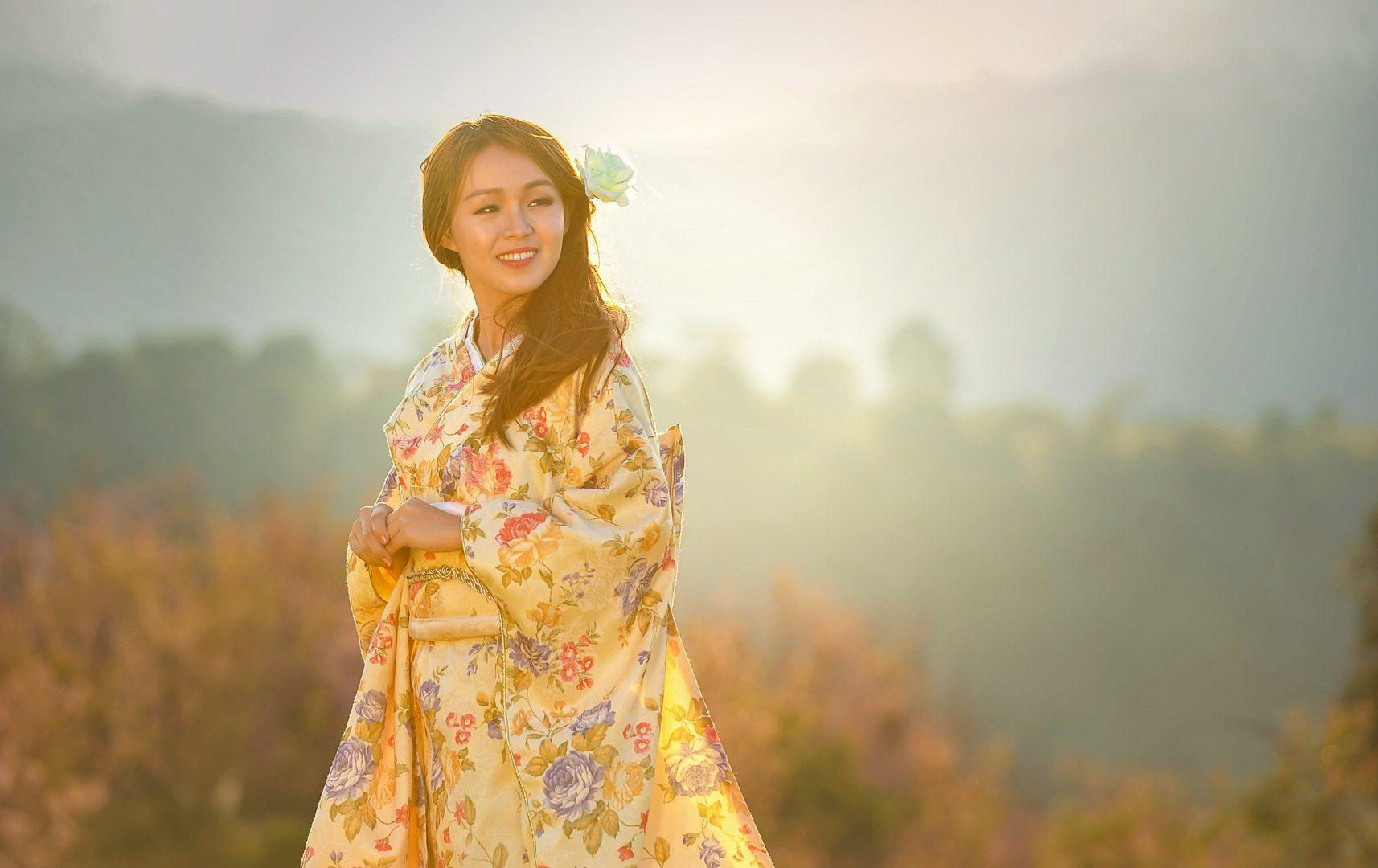 Cute Korean Girl Wallpaper HD Free Download