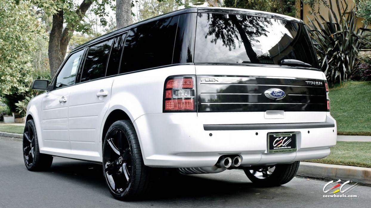 cars CEC Tuning wheels Ford flex suv wallpaperx900