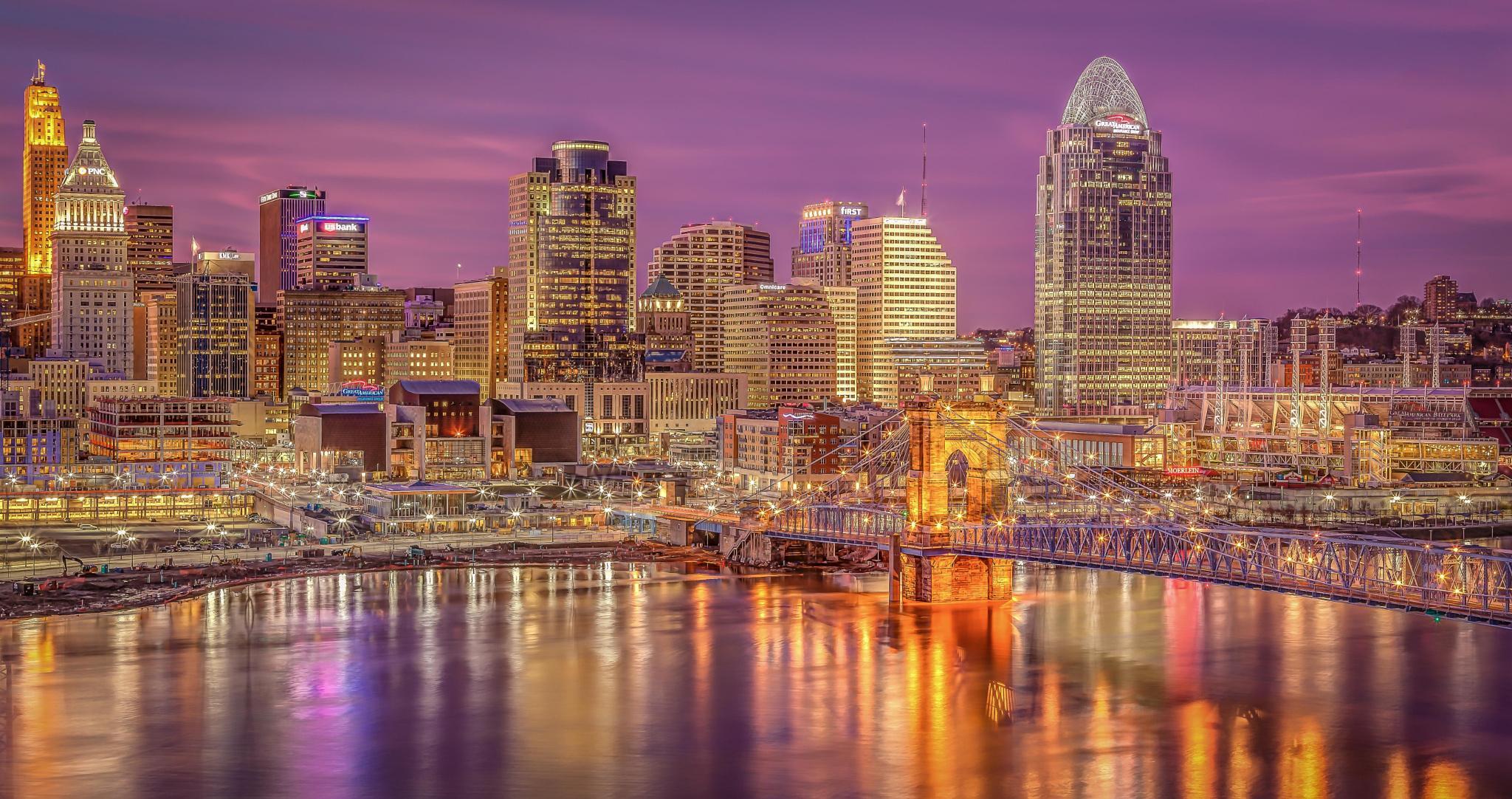 This Cincinnati Skyline Wallpaper Was Posted In R Wallpaper. Who