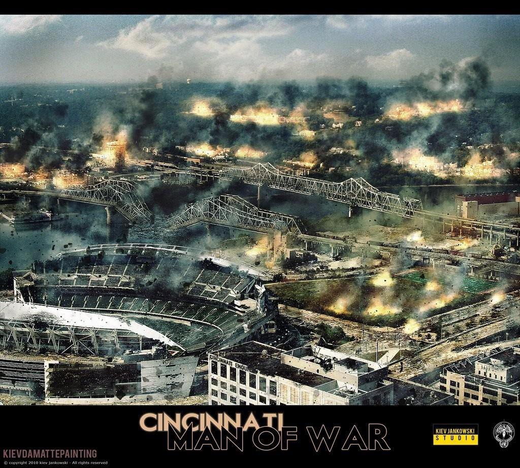 Post Apocalyptic Artwork Cincinnati Apocalyptic Wallpaper