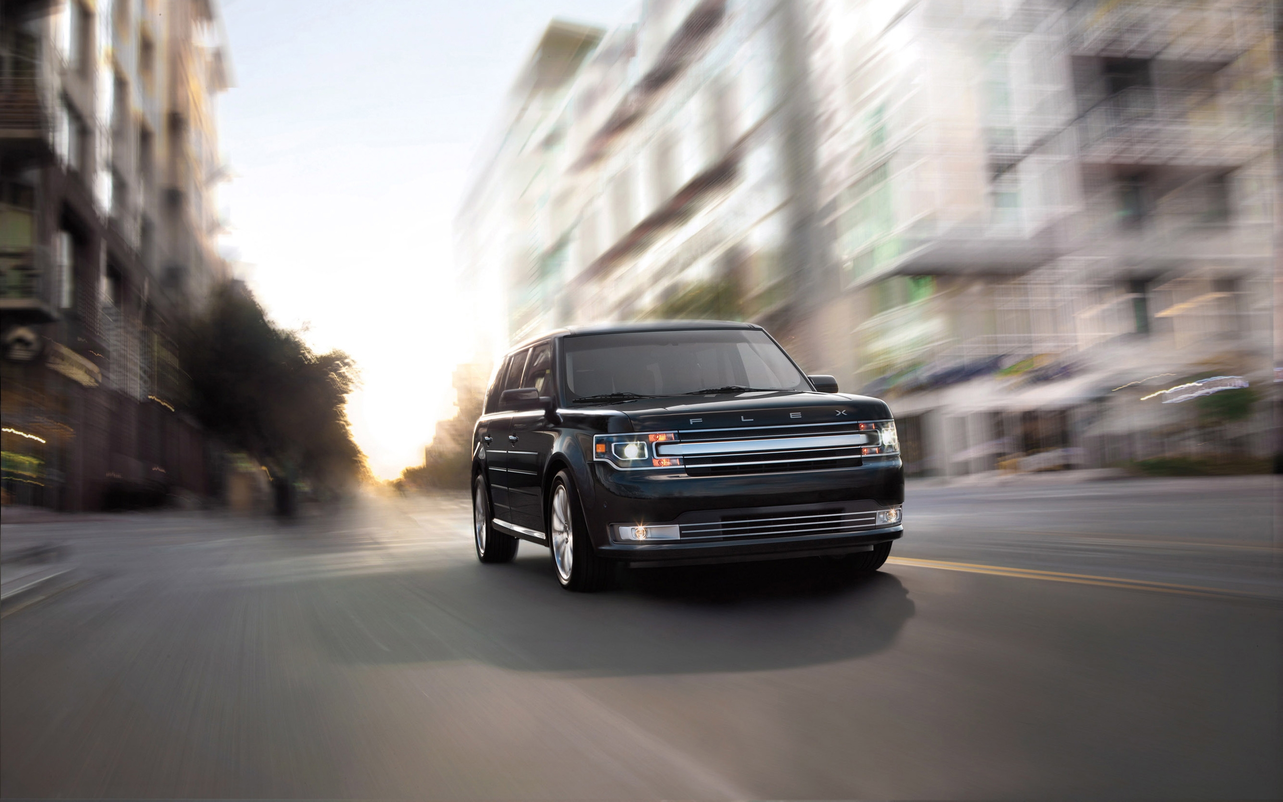 Speed with ford flex model 2013 wallpaperx1600