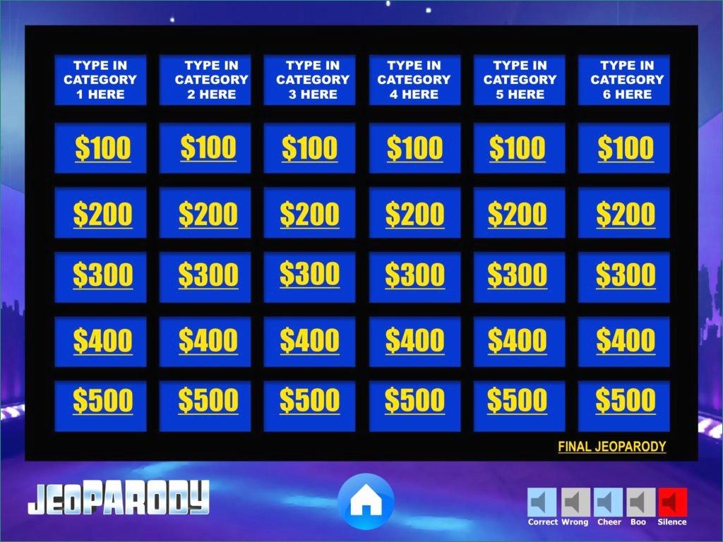 Microsoft Powerpoint Jeopardy