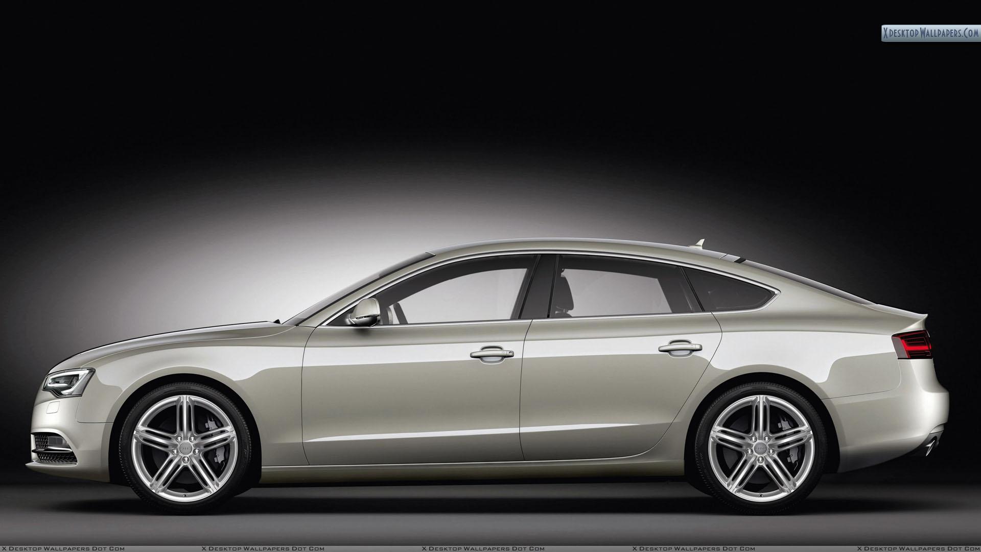 Audi A5 Sportback Side Pose Wallpaper