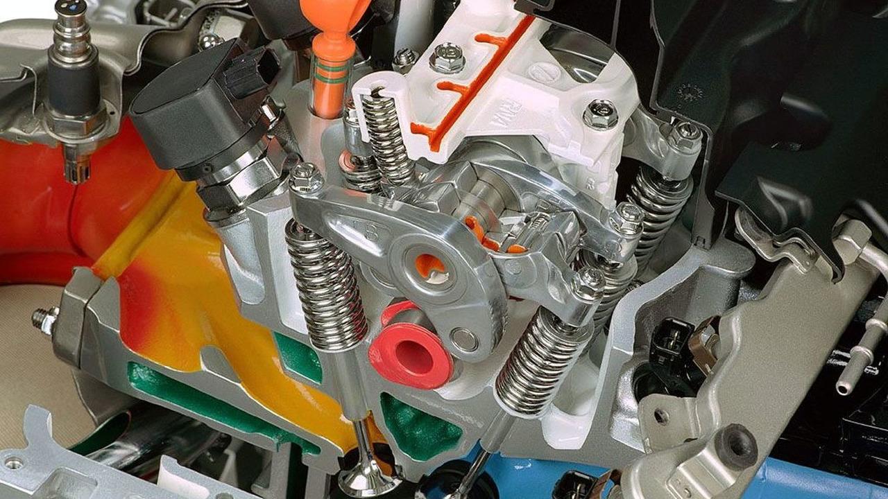 Honda 1.8L I VTEC Engine Cut Away. Motor1.com Photo