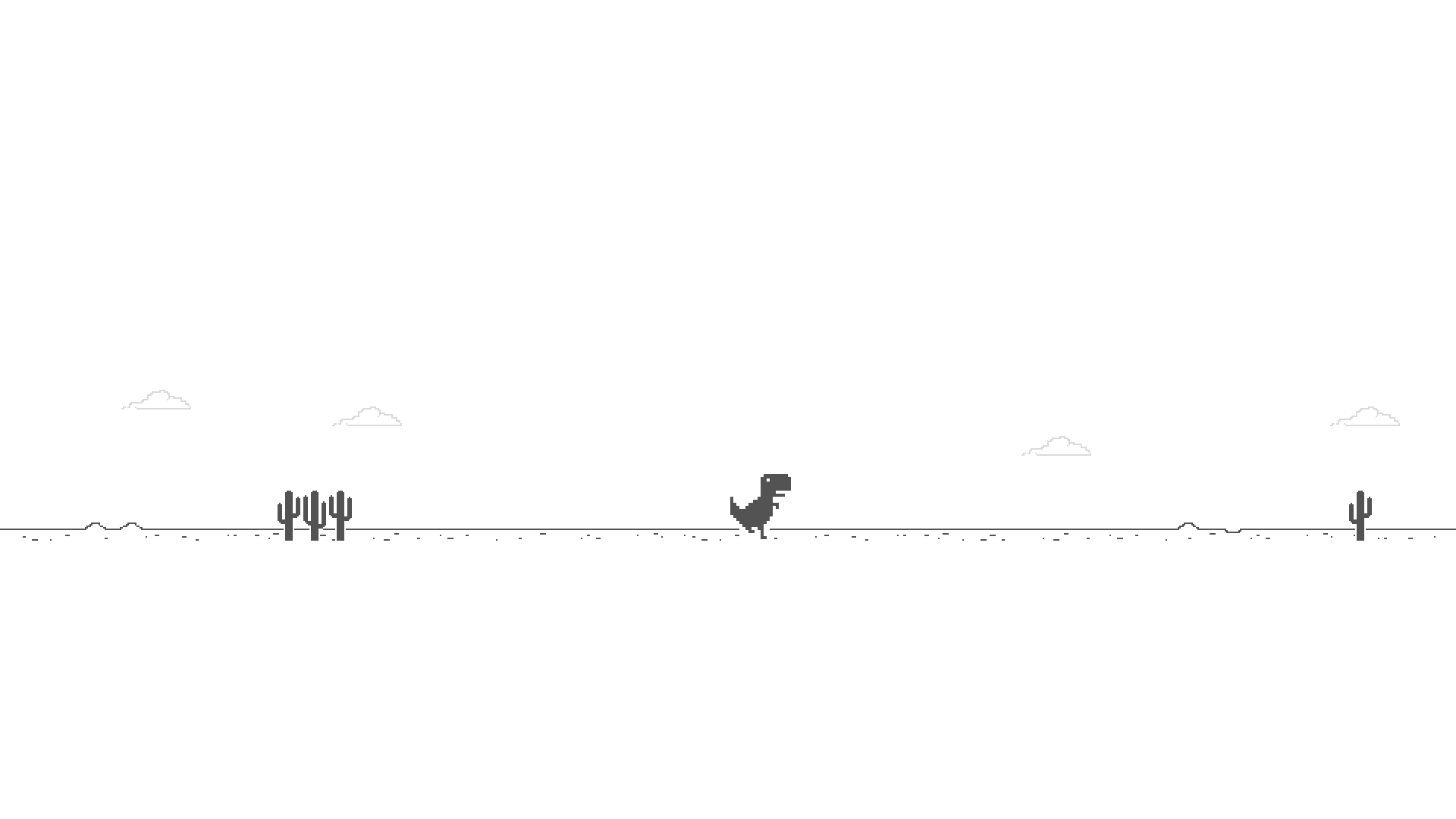 Offline T-Rex Game - Google Dino Run | Art Board Print