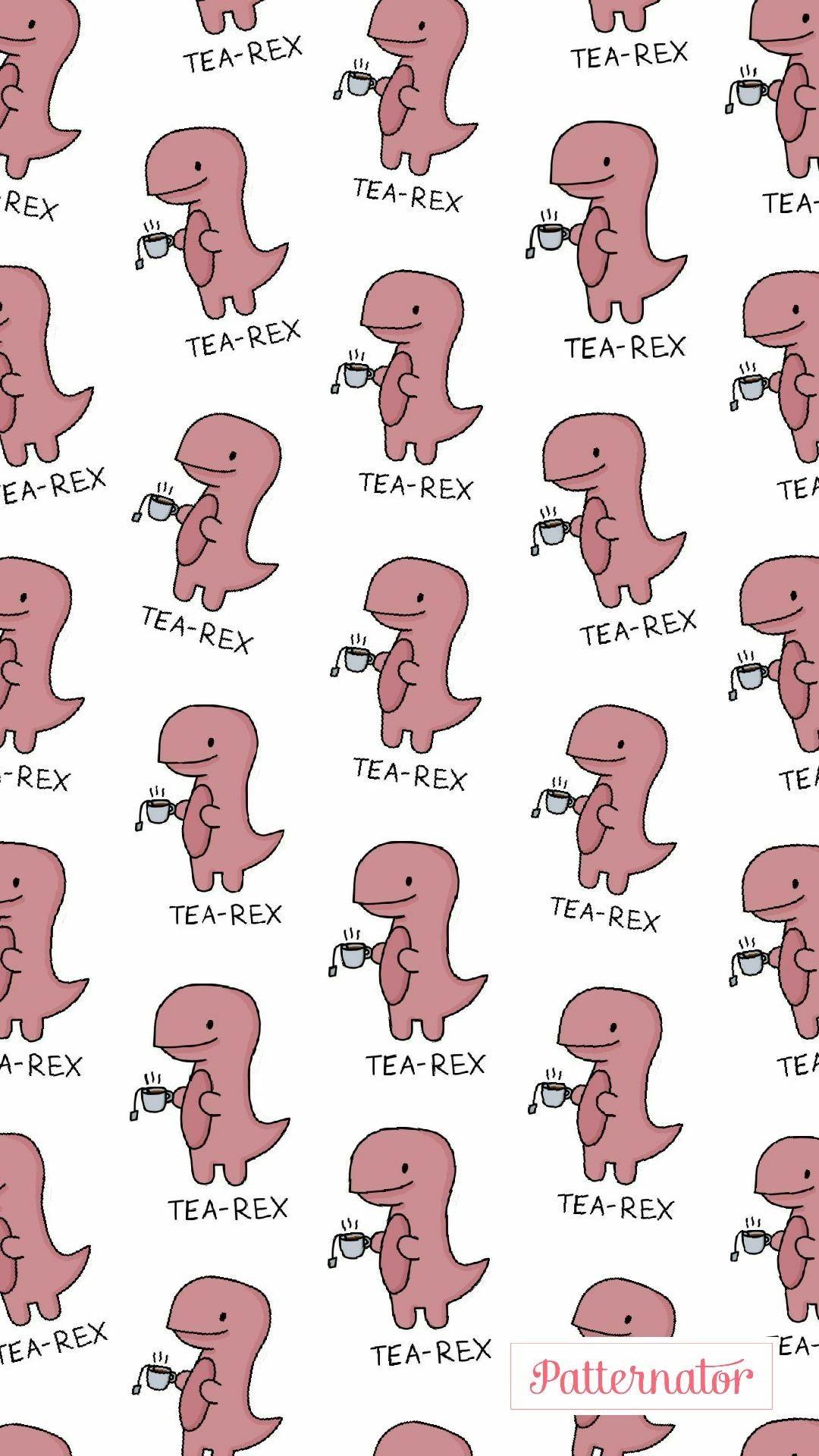 Wallpaper Tea Rex. Wallpaper. Hintergründe