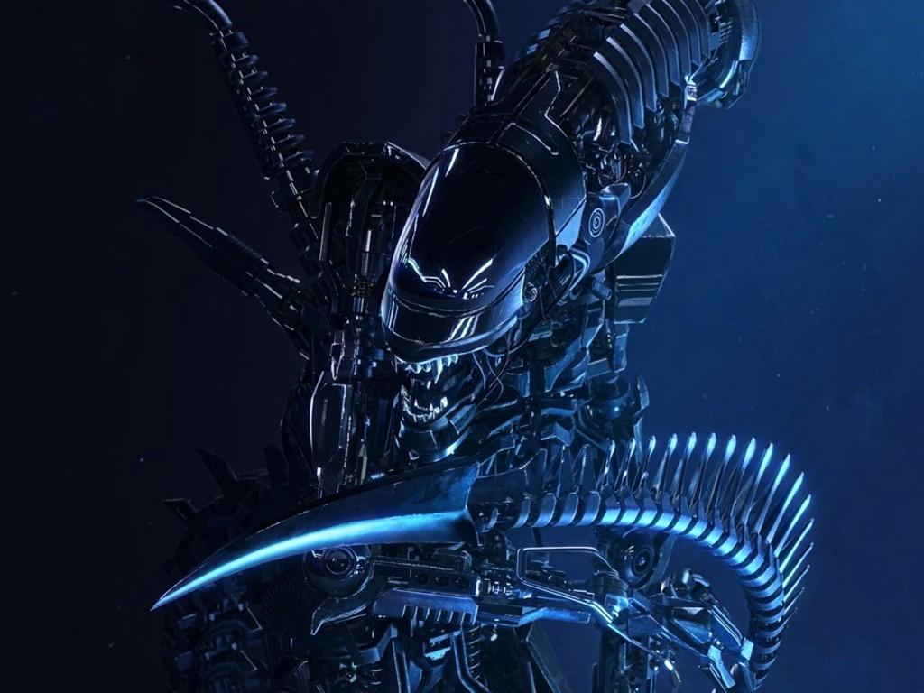 My Free Wallpaper Wallpaper, Cyber Alien