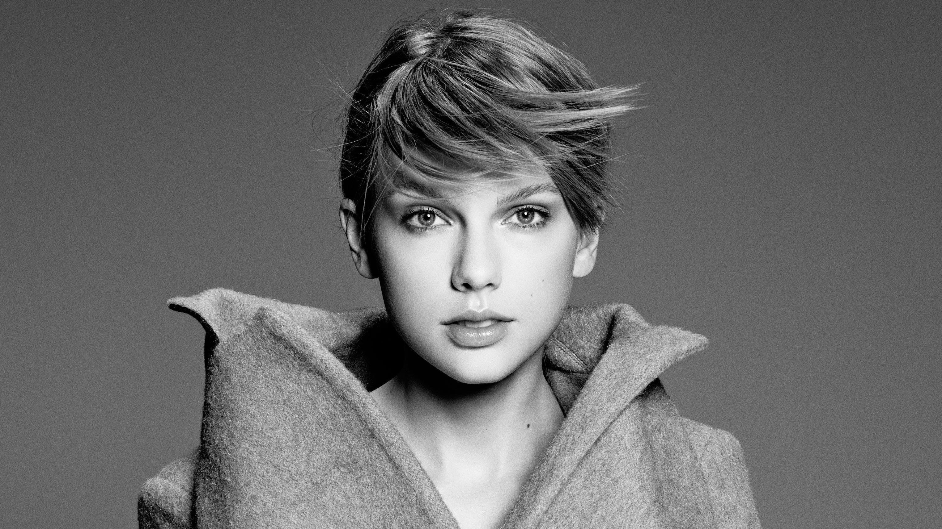 Taylor Swift Monochrome 4k HD Celebrities, 4k Wallpaper