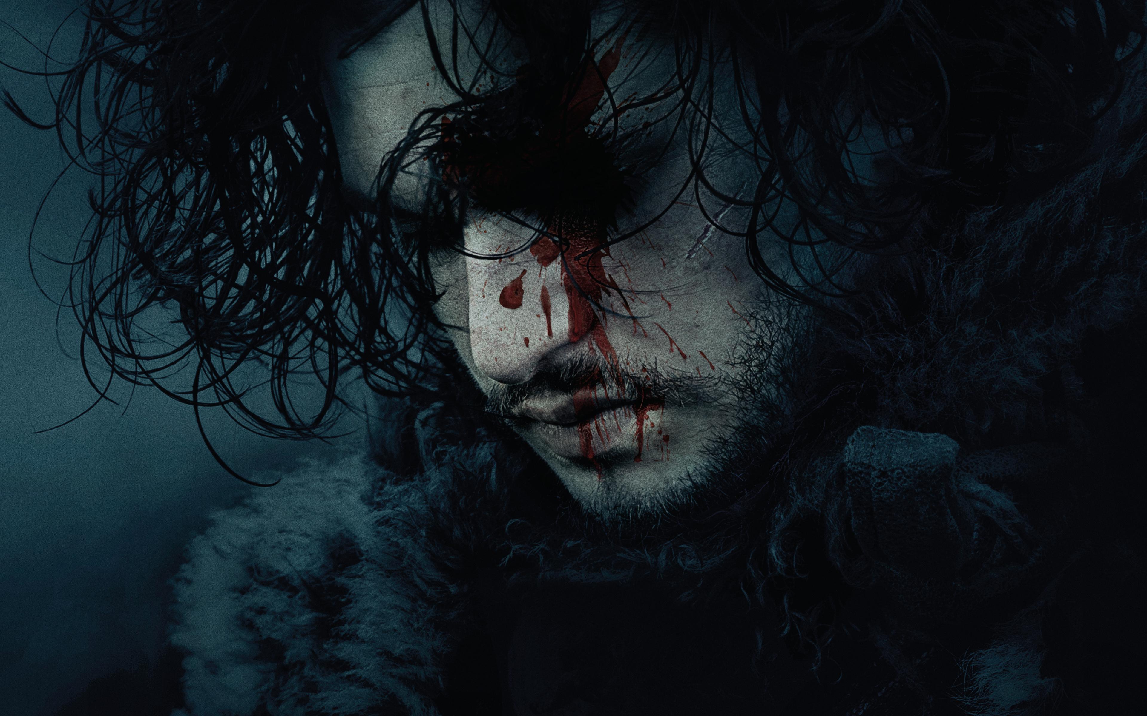 Kit Harington as Jon Snow in Game of Thrones 4K Wallpaper. HD