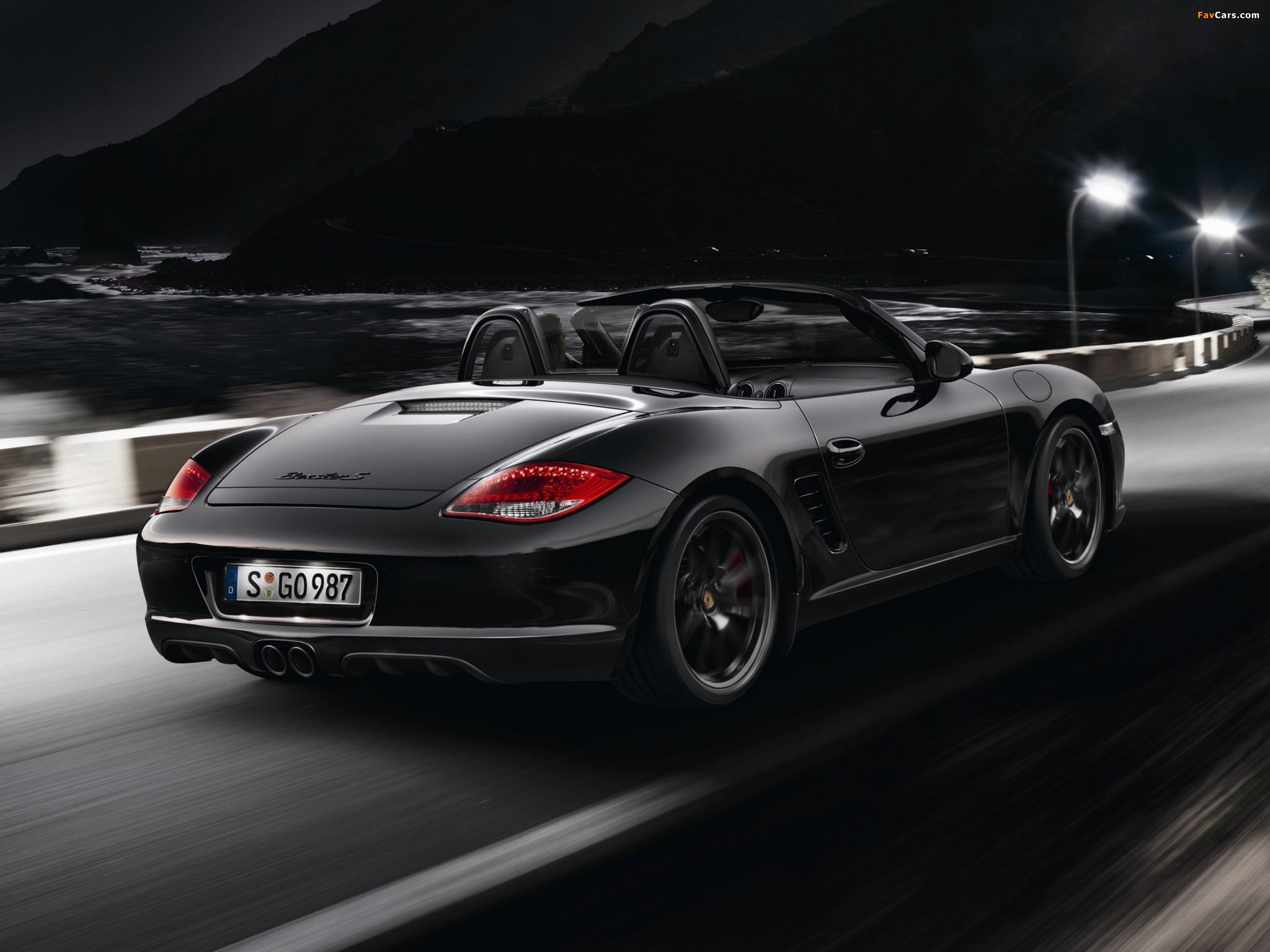 Porsche Boxster S Black Edition (987) 2011 wallpaper