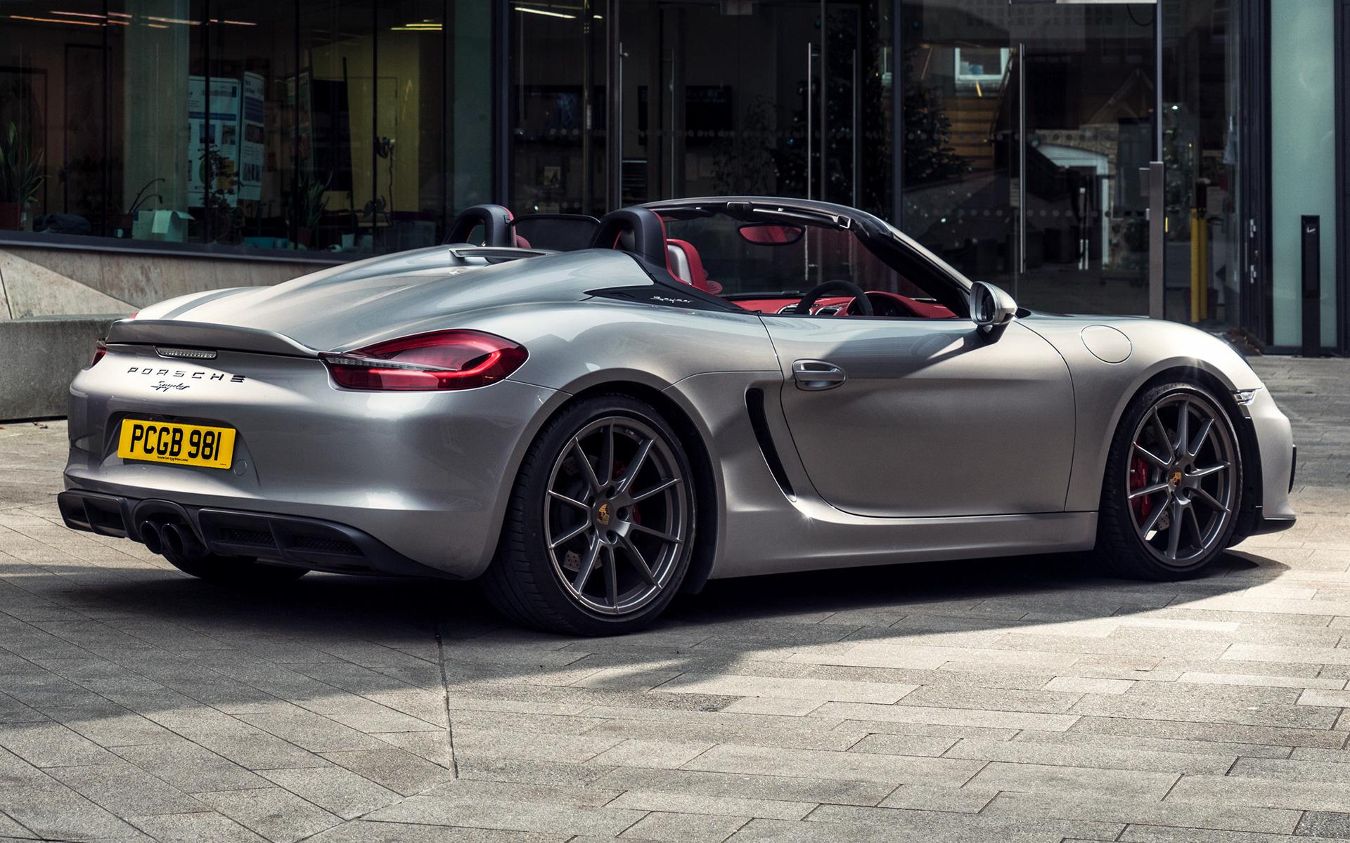 Porsche Boxster Spyder (UK) and HD Image