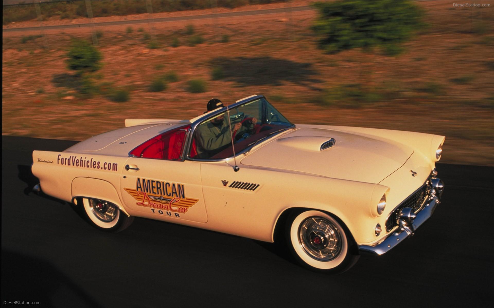 Ford Thunderbird 1956 American Dream Car Widescreen