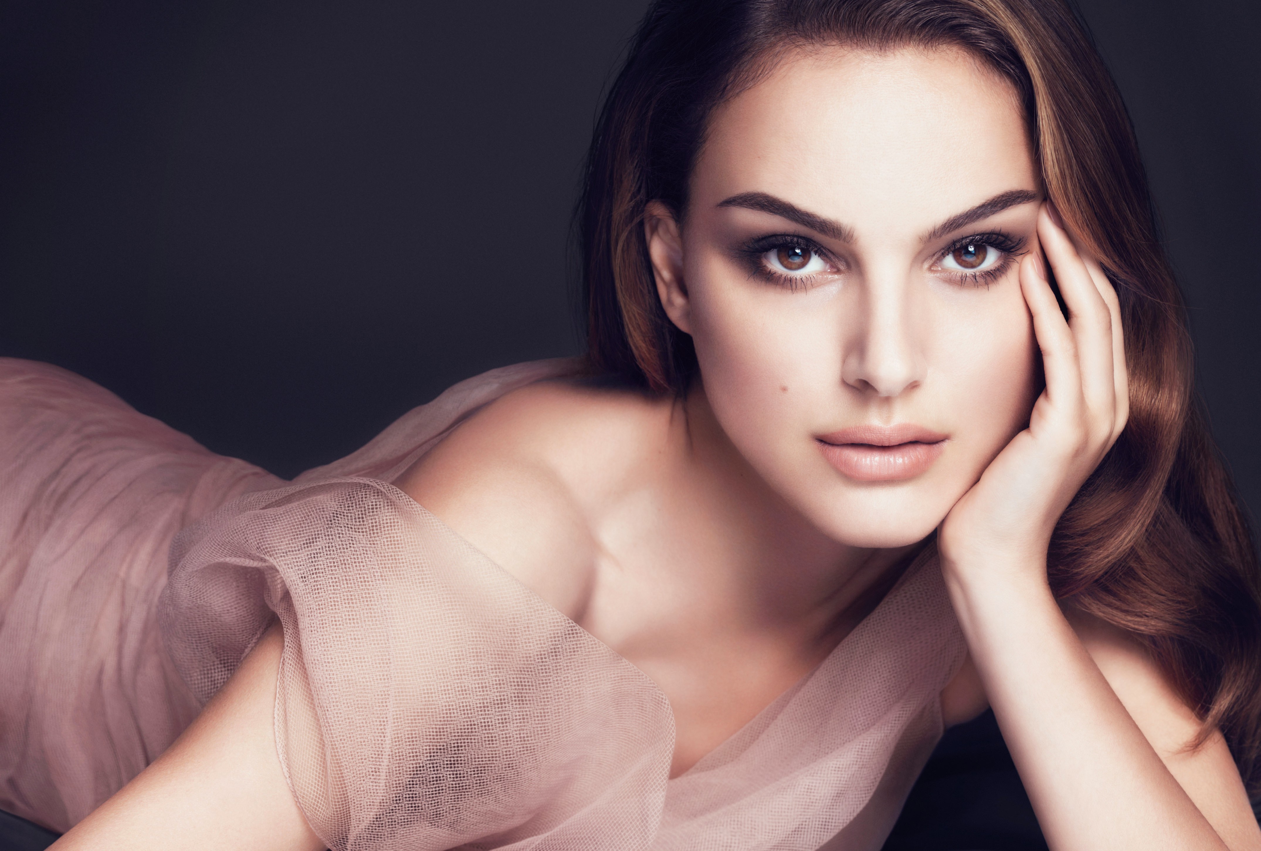 Wallpaper Natalie Portman, American actress, 4K, Celebrities