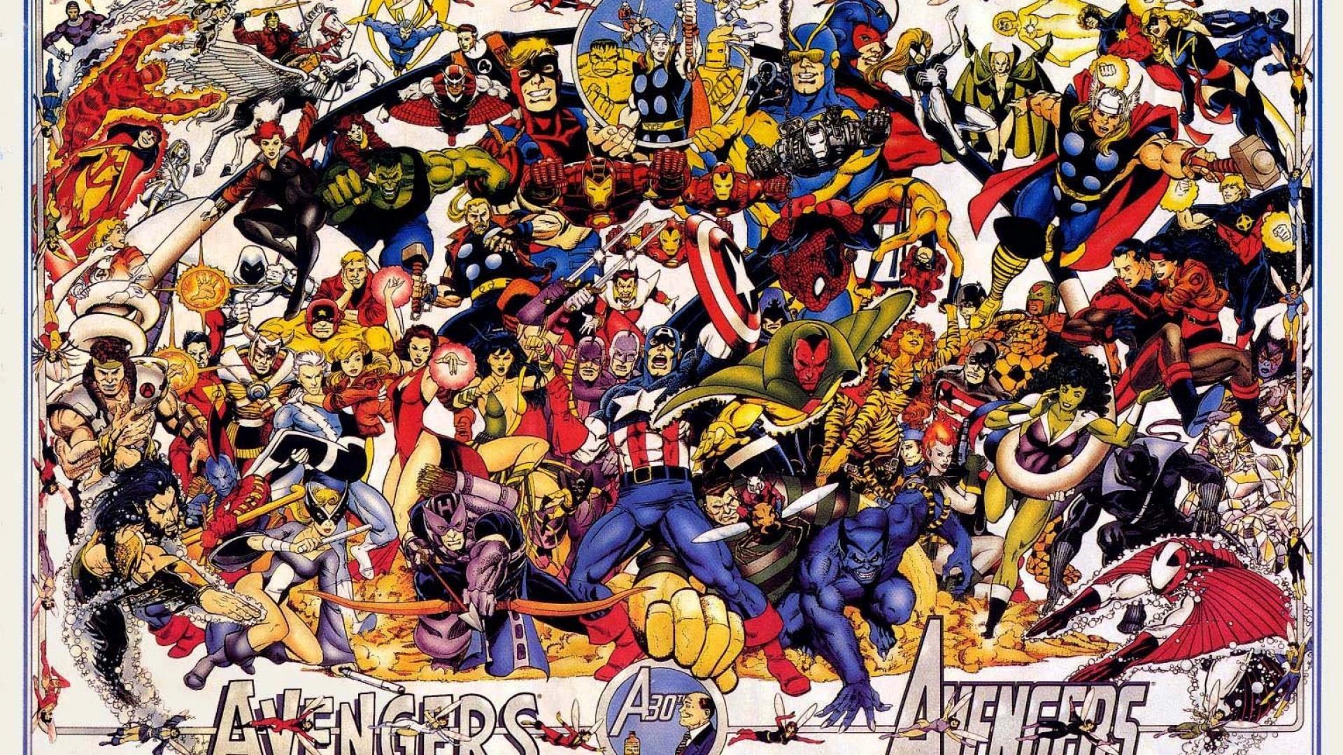Marvel comics avengers Wallpaper