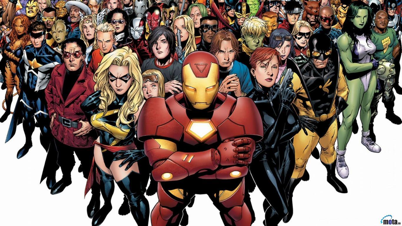 Avengers Comic Wallpaper For iPhone