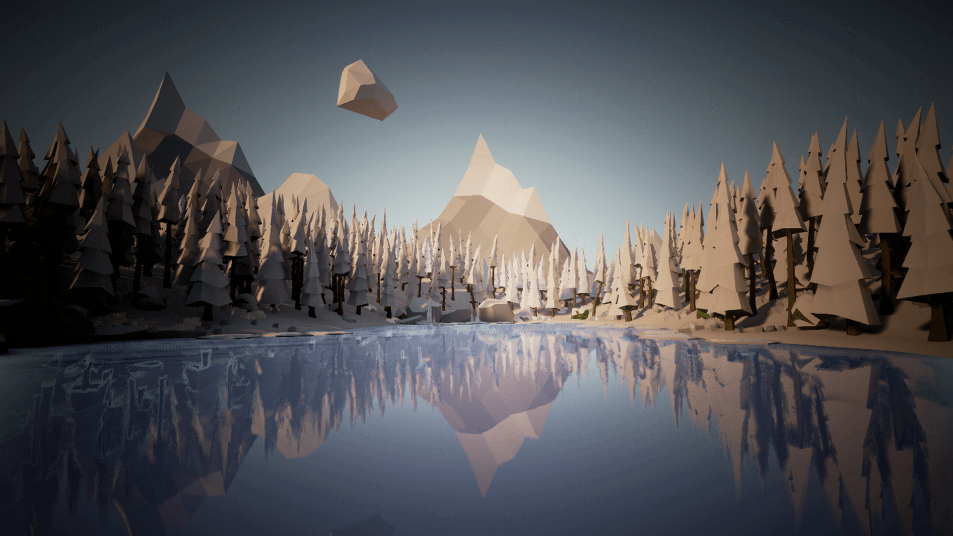 Olbert's Low Poly: Taiga by Whitman And Olbert in Environments