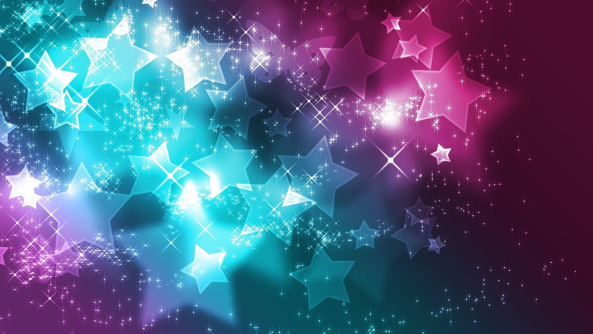 Silver Glitter Stars HD Wallpaper, Background Image