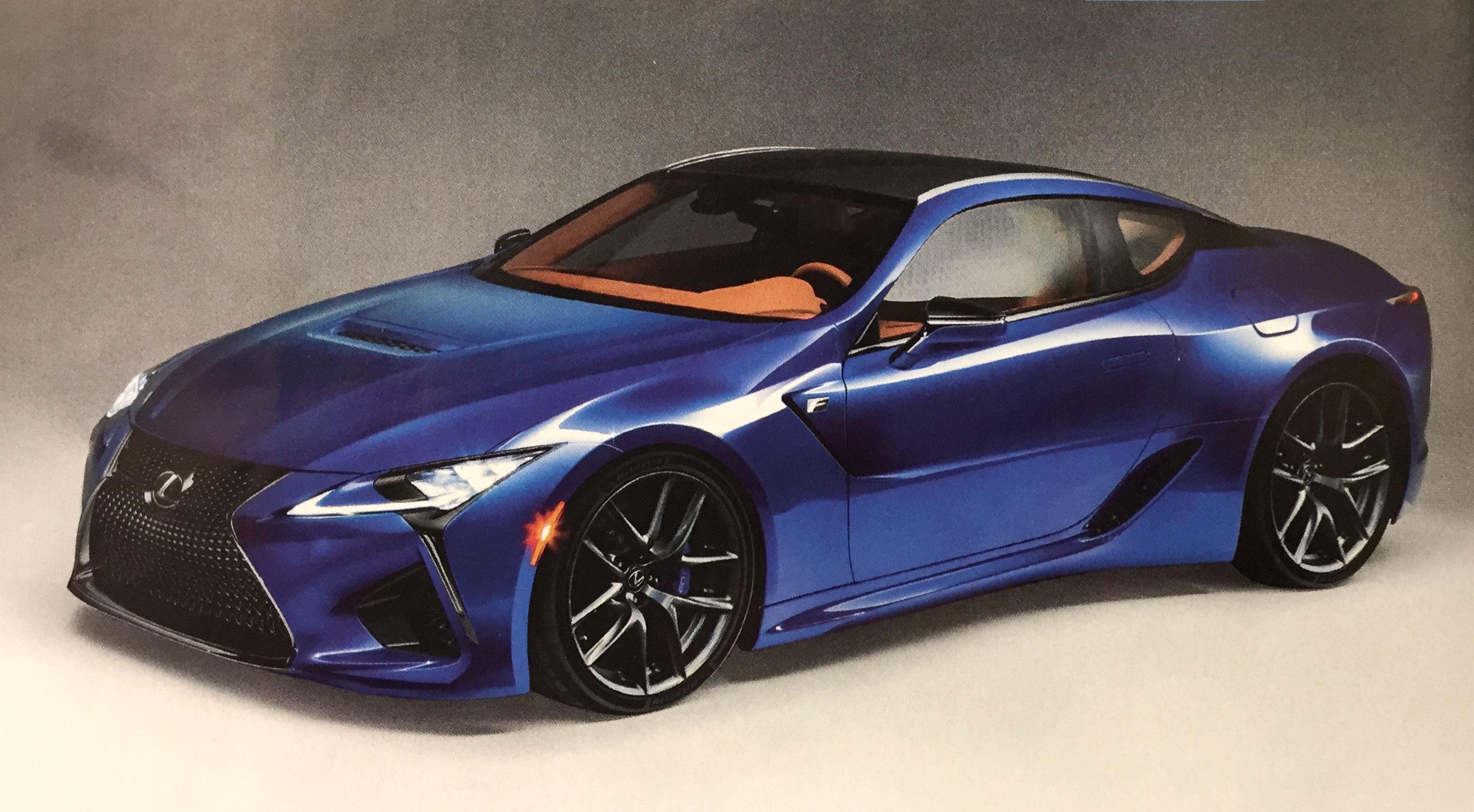 Rumor: Lexus LC F Coming in 2019?