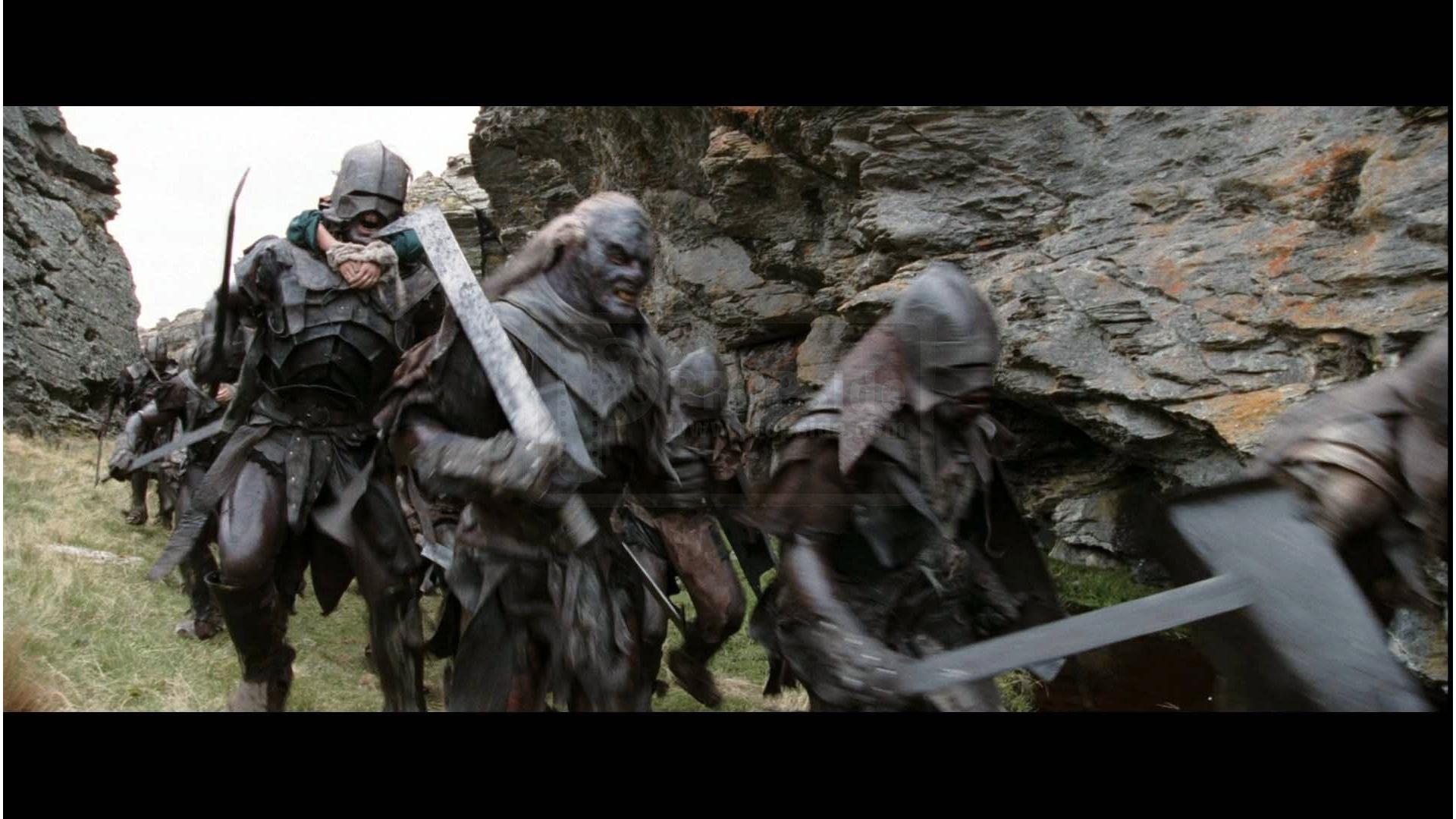 Uruk Hai Sword Lord Of The Rings: The Fellowship Of The Ring