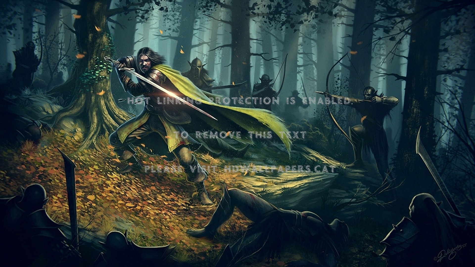 boromir's last stand uruk hai fantasy lord
