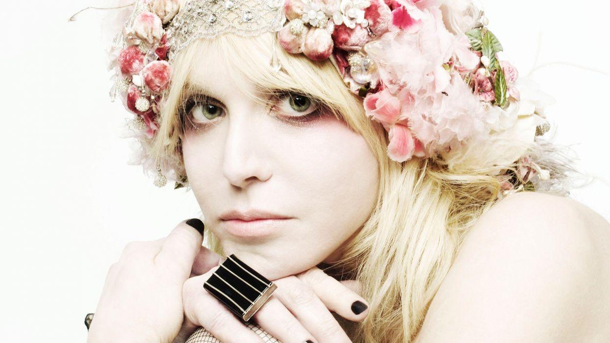 COURTNEY LOVE singer actress model babe hole alternative wallpaper