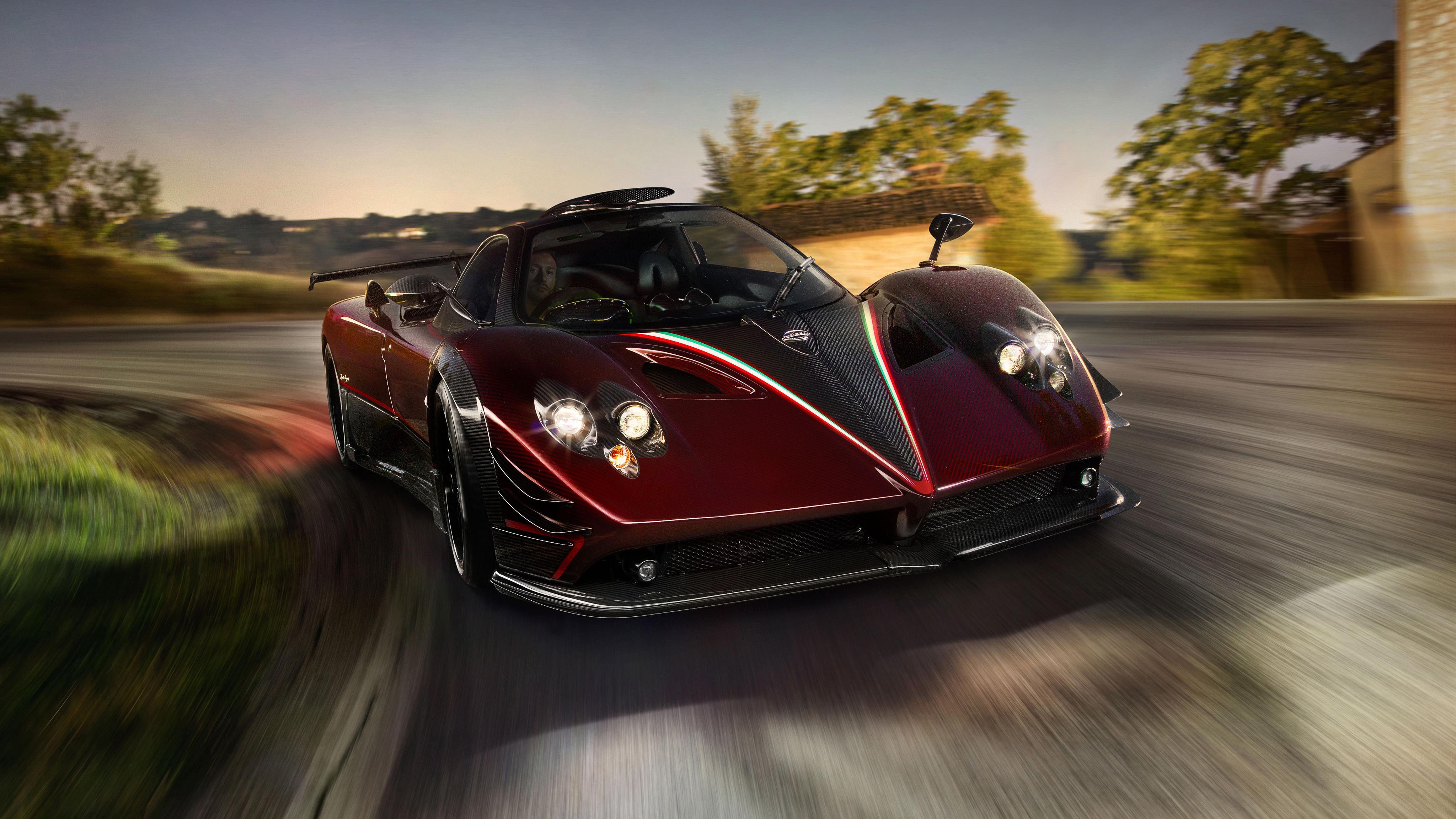 pagani zonda roadster wallpaper