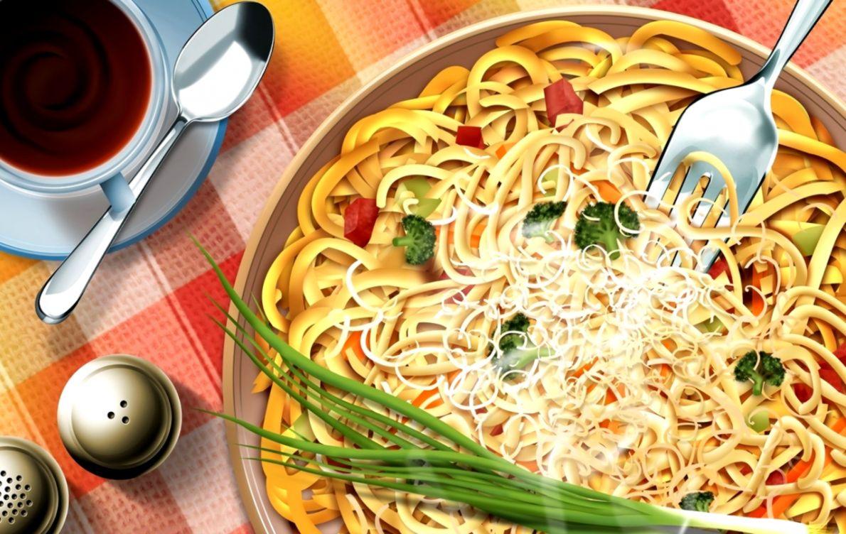 Spaghetti Food Wallpaper HD