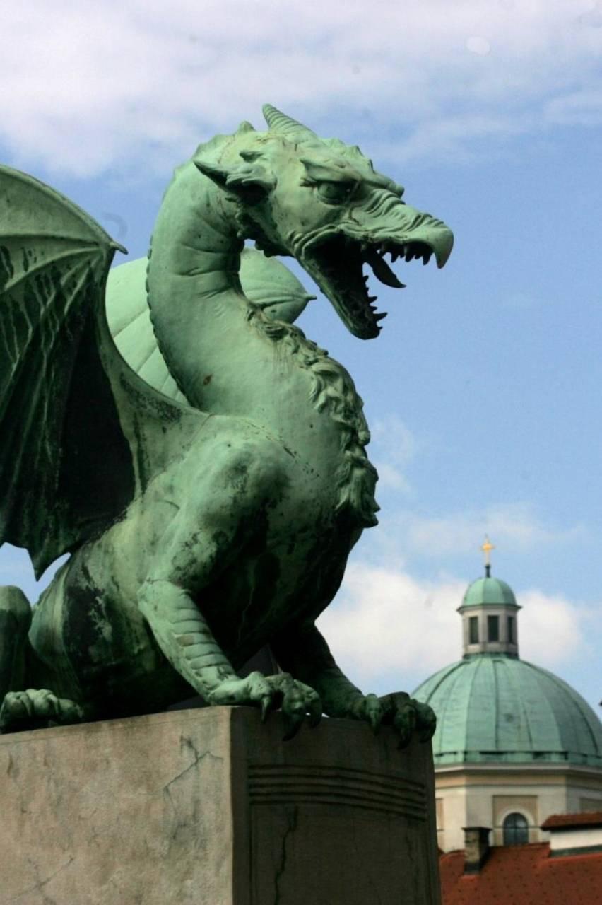 ljubljana dragon Wallpaper
