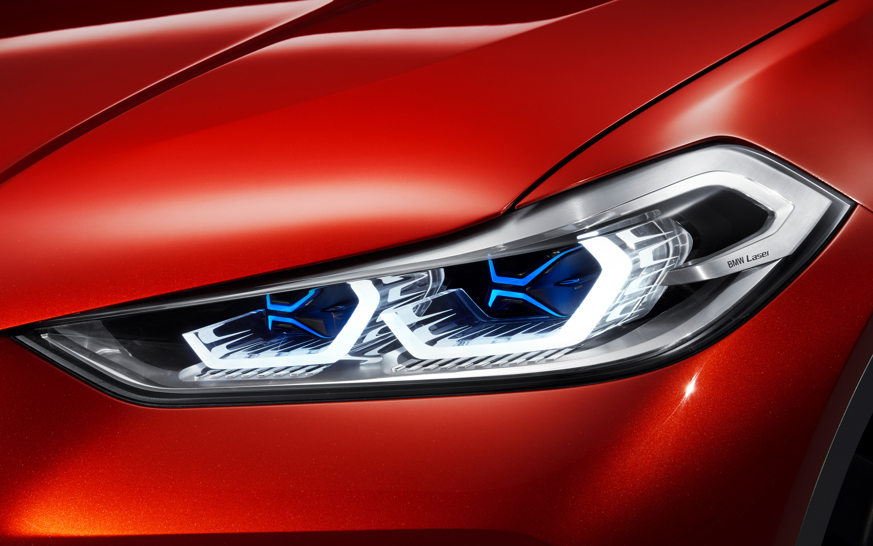 BMW X2 Laser Headlights 5K Wallpaper